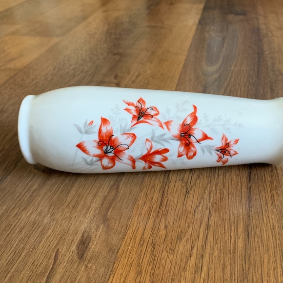 60s Japanese Floral Vase - Picture 5 of 9